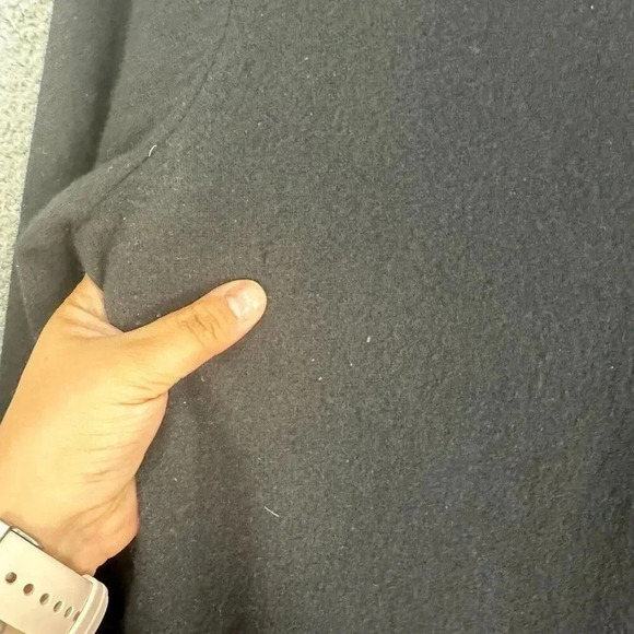 Neiman Marcus cashmere sweater womens large‎ black turtleneck minimalist basic - Picture 4 of 6